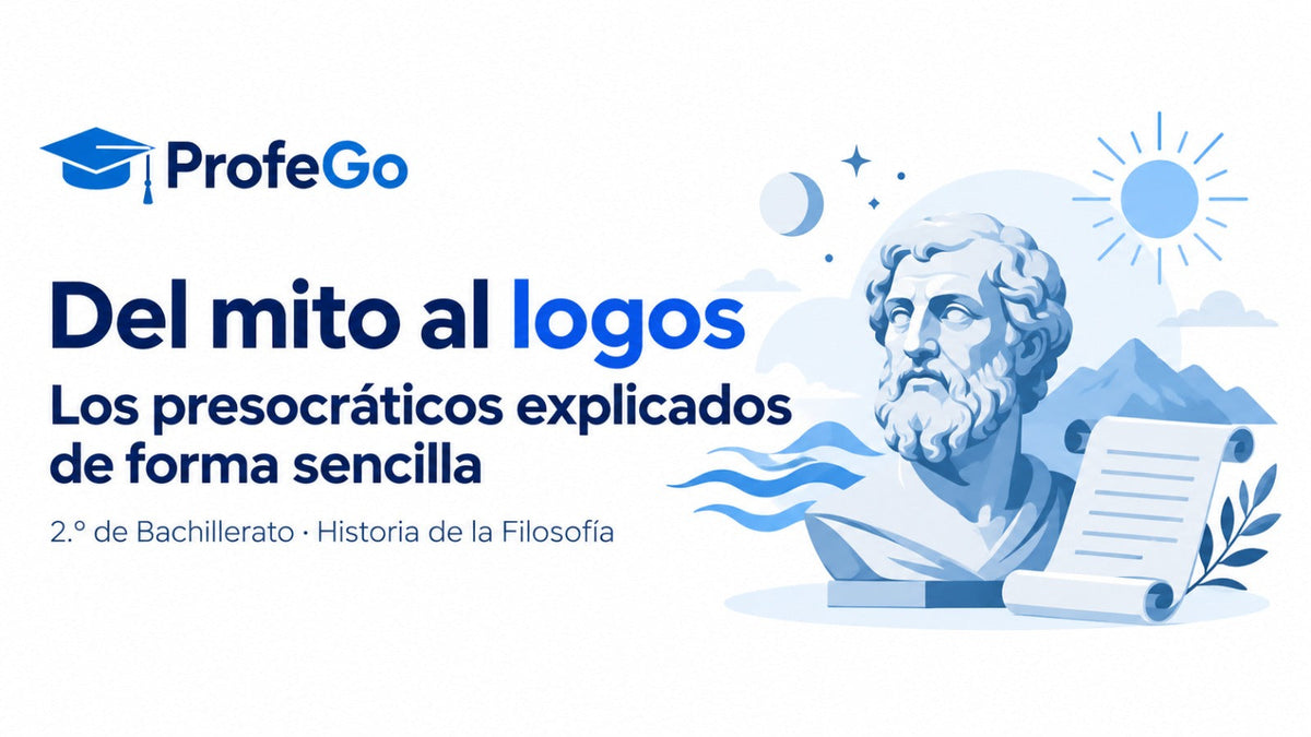 Del mito al logos: presocráticos explicados