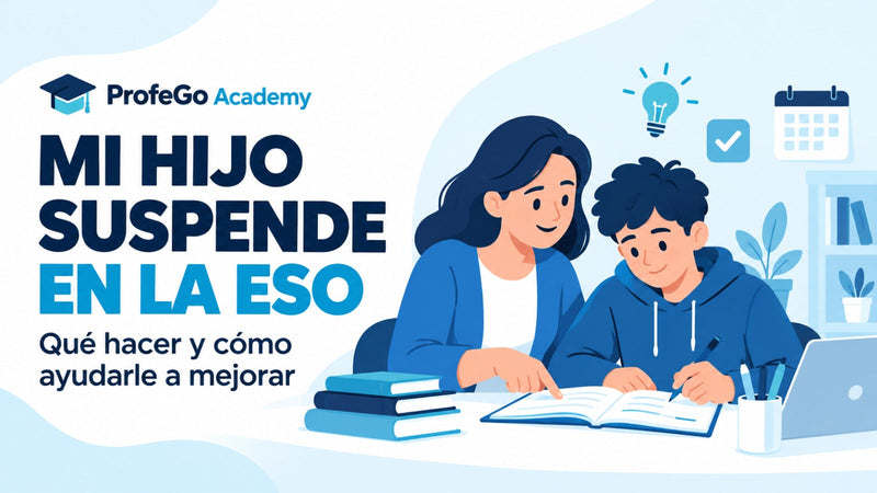Mi hijo suspende en la ESO: qué hacer y cómo ayudarle a mejorar