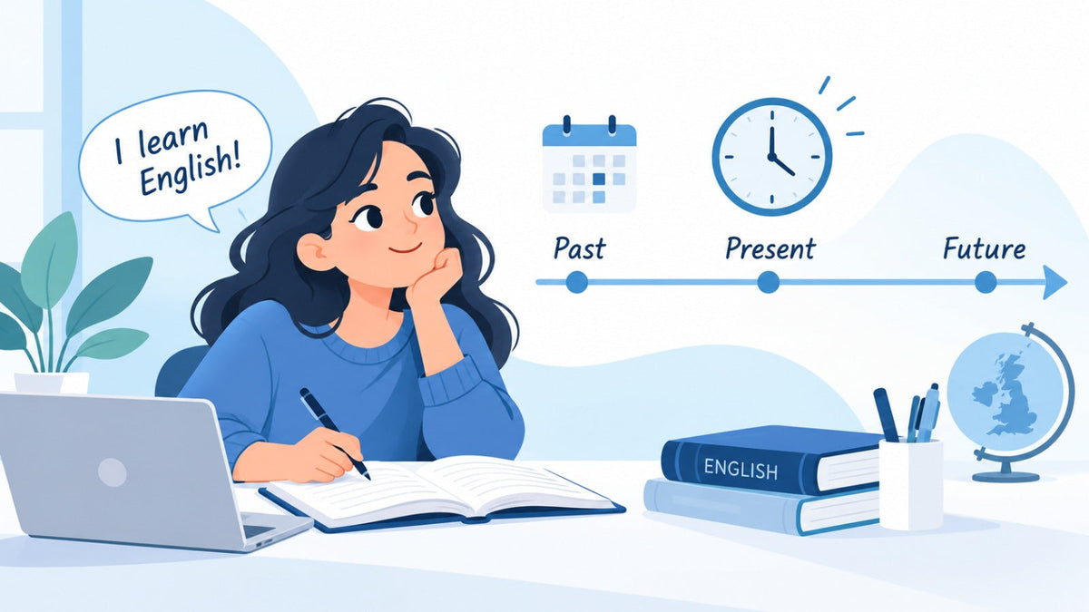 Tiempos verbales en inglés: guía completa | ProfeGo