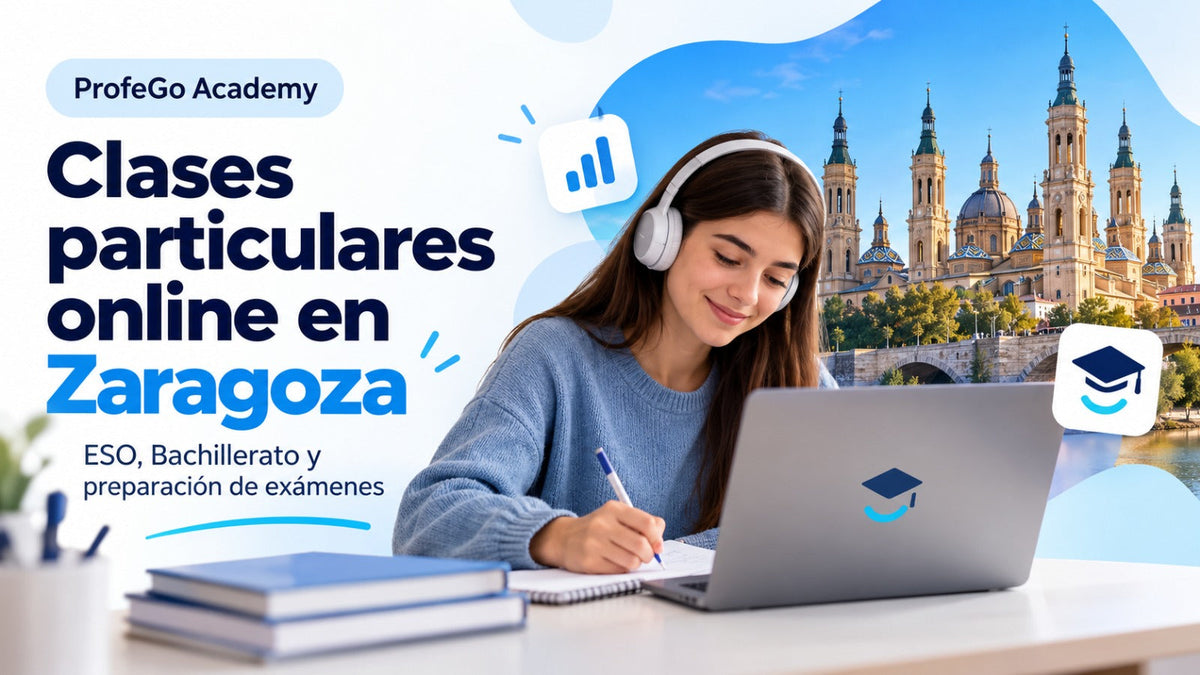Clases particulares online de Bachillerato en Zaragoza: exámenes y PAU