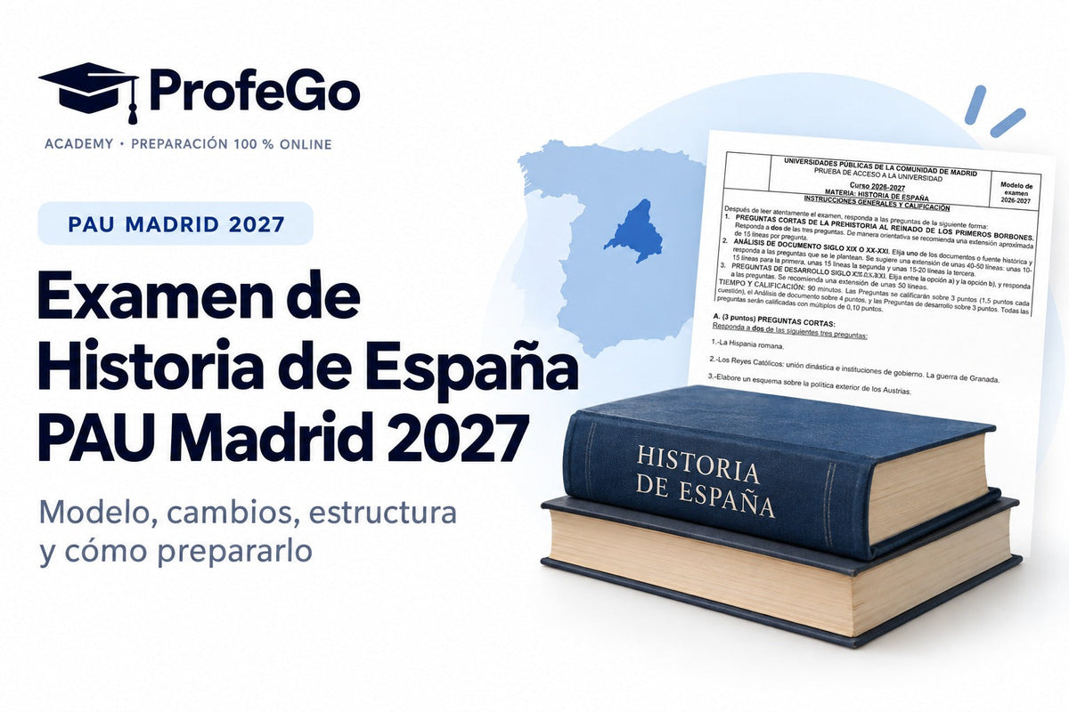 Examen de Historia de España