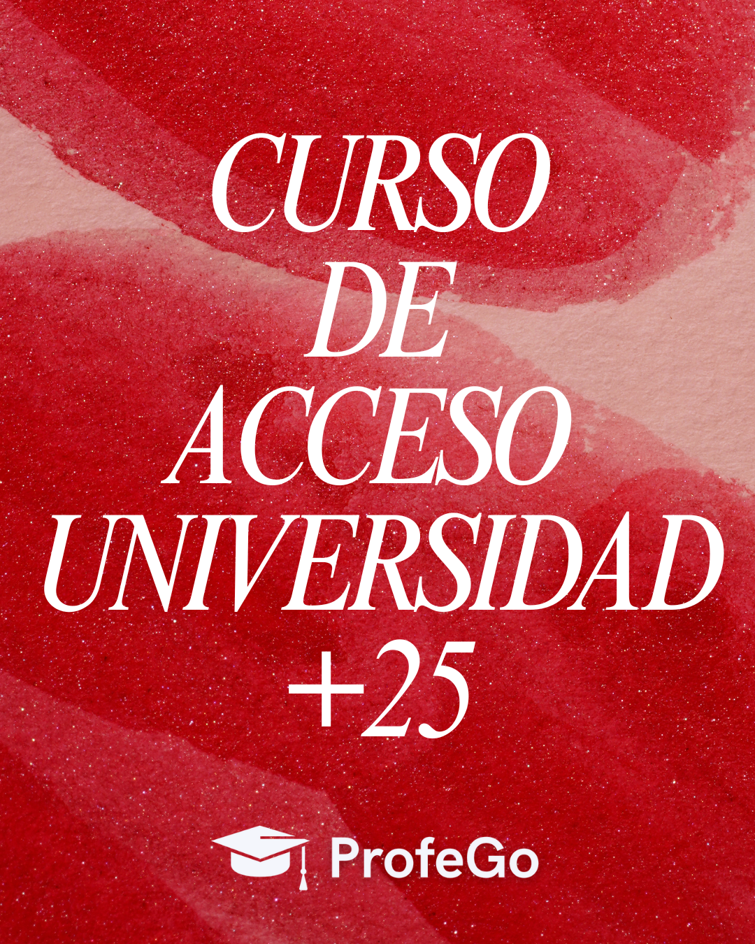 CURSO ACCESO A LA UNIVERSIDAD +25