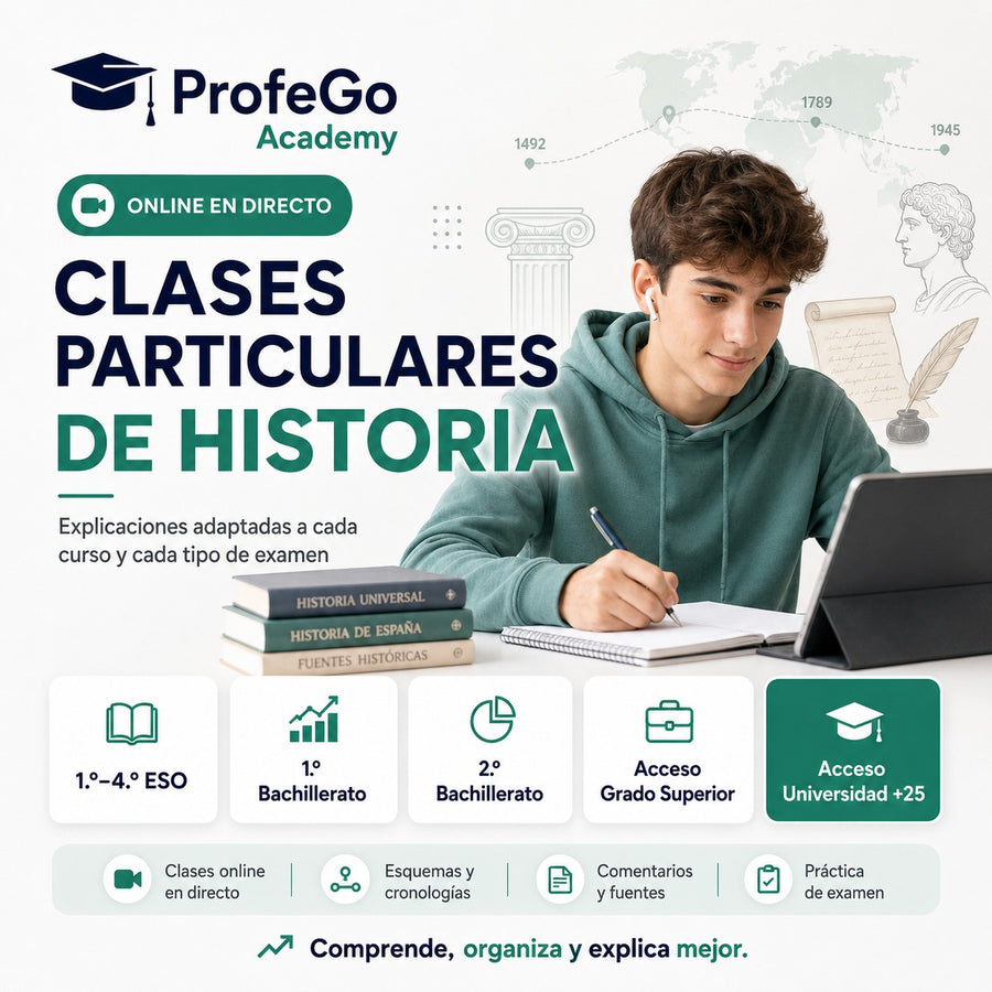 Clases particulares de Historia