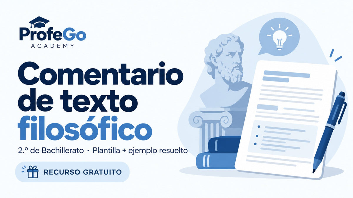Plantilla de comentario de texto filosófico PDF gratis