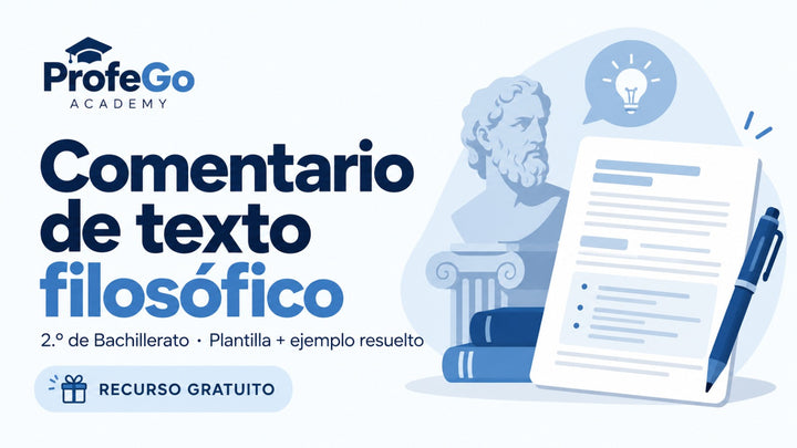 Plantilla de comentario de texto filosófico PDF gratis