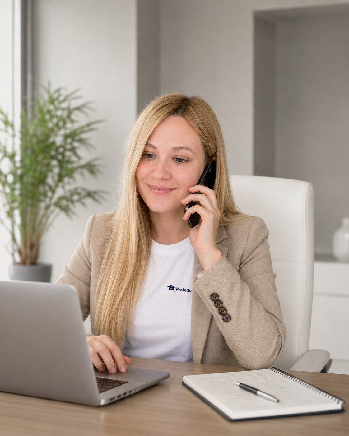 María, profesora de inglés de ProfeGo Academy