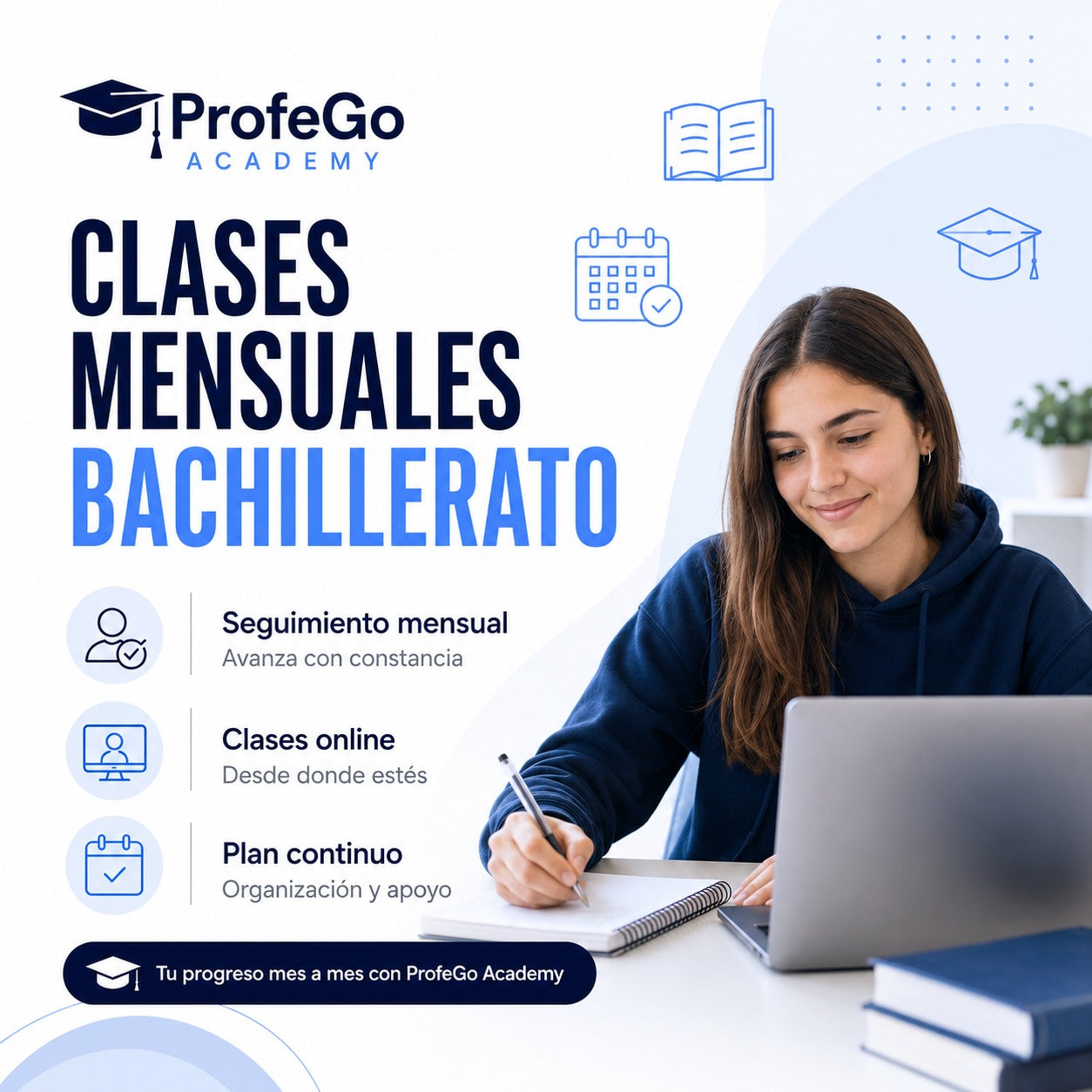 Clases mensuales Bachillerato