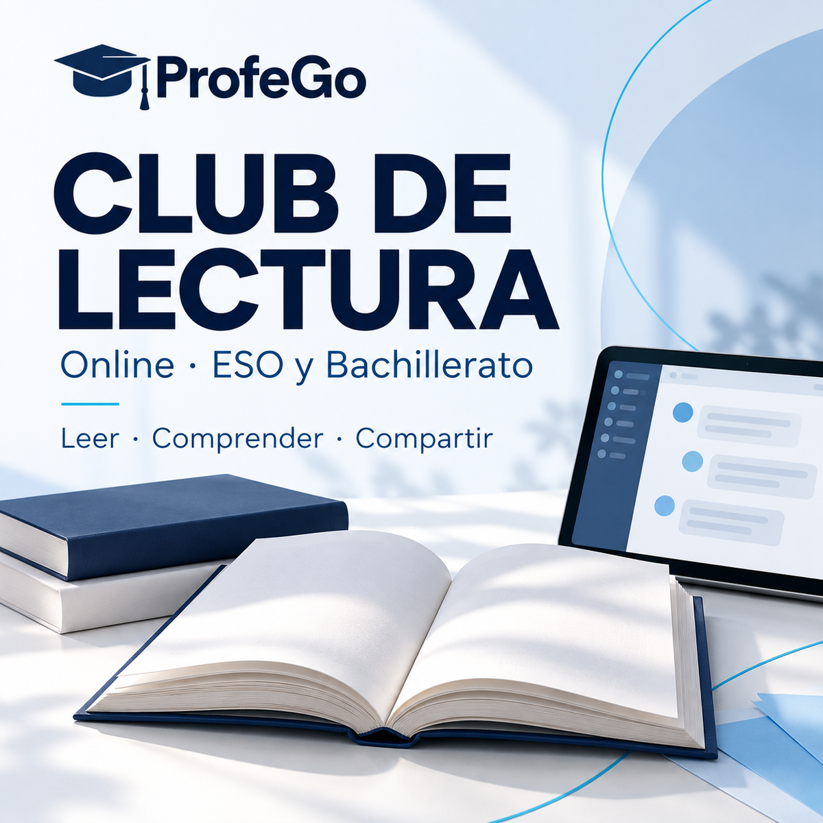 Club de lectura online ProfeGo para estudiantes de ESO y Bachillerato
